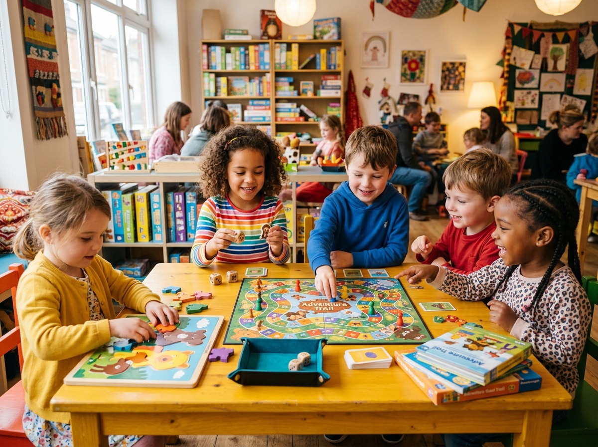 Gezelschapsspellen hoek bij TipTop